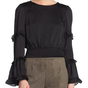 Hyfve Long bell Sleeve Blouse